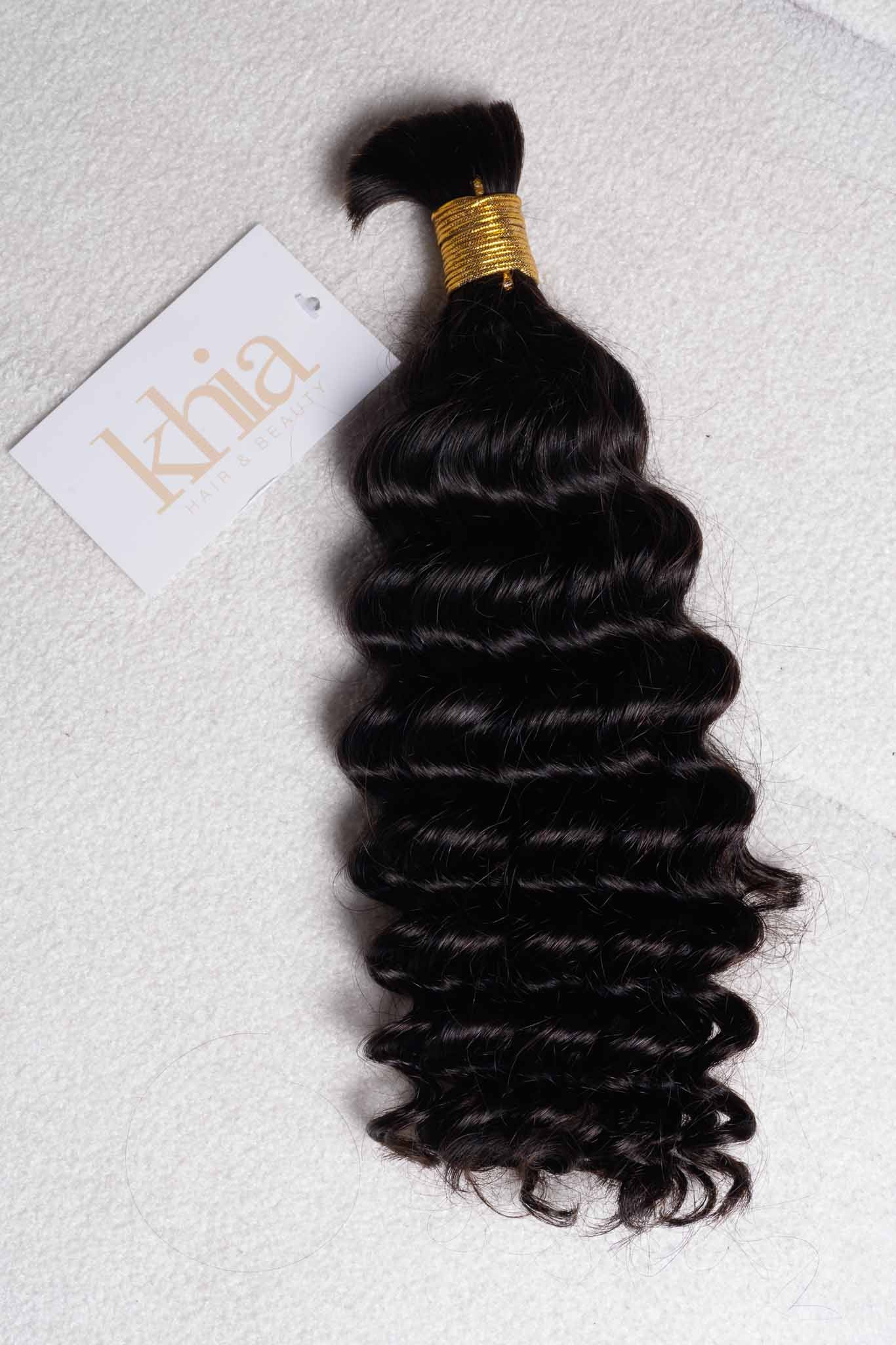 Deep Wave Human Braiding hair